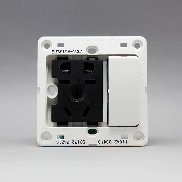 天貓觸屏版-西門子插座 正品專營(yíng) 遠(yuǎn)景雅白色 10A五孔 電源插座帶大翹板開關(guān)