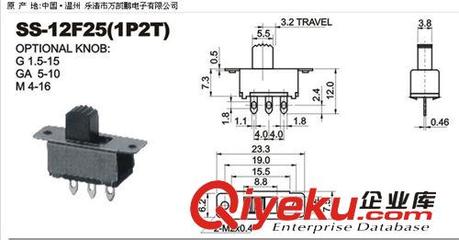撥動開關(guān)產(chǎn)品概覽 樂清市萬凱鵬電子公司的專業(yè)制造