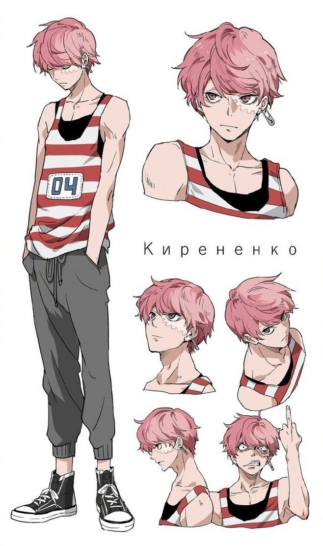 越獄兔擬人化 動漫男角色設計探秘